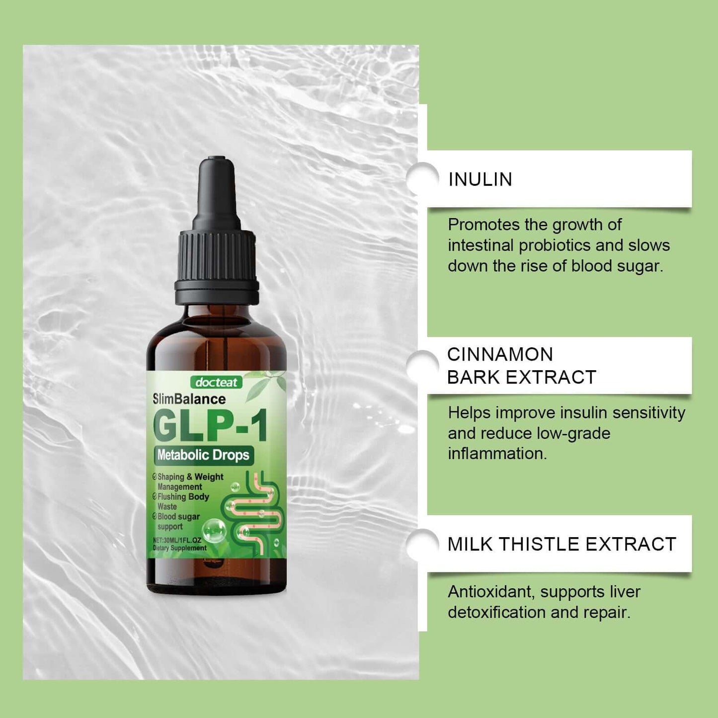 NUTRIVIBE Balanced Intestinal Dietary Supplements support gut health, digestion, and overall wellness with a natural, plant-based formula for daily use.