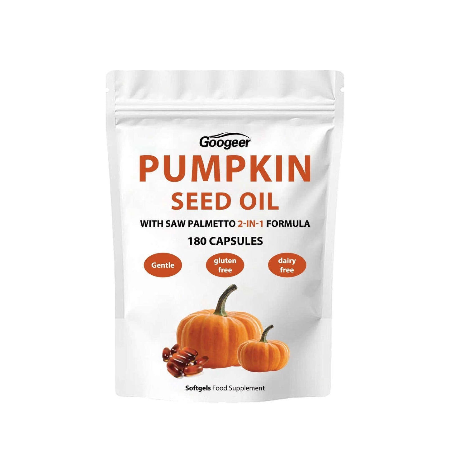 NUTRIVIBE Pumpkin Seed Oil Soft Capsules support bladder function, promote balance, and enhance overall urinary health naturally.