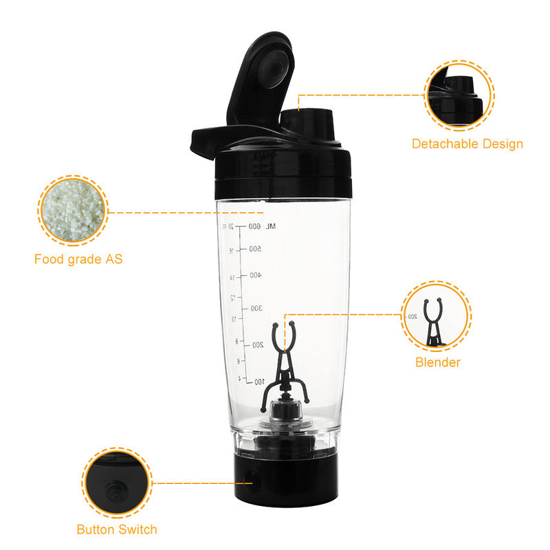 NUTRIVIBE Automatic Protein Powder Mixing Cup makes protein shakes easy, fast, and convenient for on-the-go muscle recovery and daily nutrition.