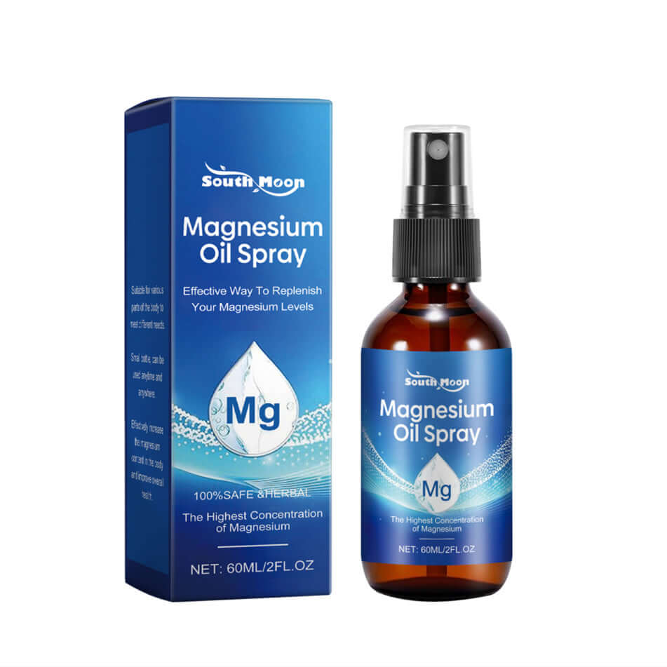NUTRIVIBE Magnesium Oil Spray supports muscle relaxation, skin care, and overall wellness with natural tea tree oil and high-quality magnesium supplementation.
