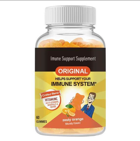 NUTRIVIBE Vitamin C Bear Soft Candy boosts immunity, supports energy, and provides antioxidant protection in a tasty chewable form.