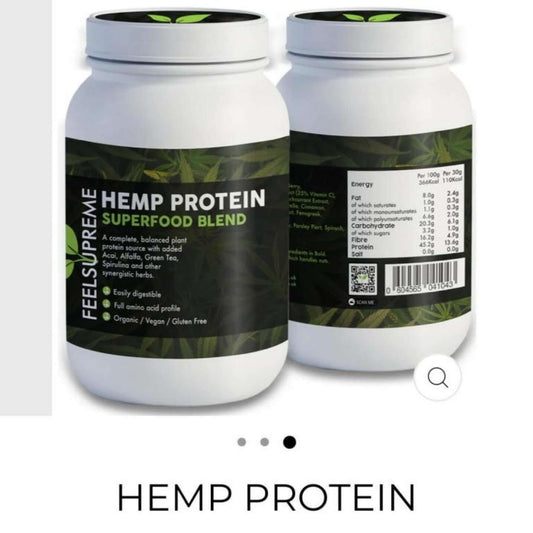 NUTRIVIBE Hemp Protein Powder supports muscle growth, digestion, and overall wellness with plant-based protein for daily nutrition and energy.