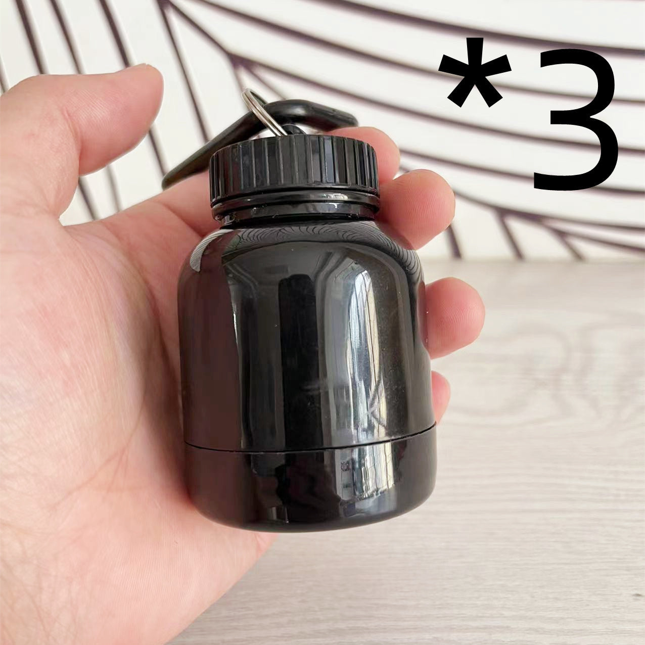 NUTRIVIBE Keychain Protein Funnel is BPA-free, portable, and perfect for transferring protein powders easily into bottles anywhere, anytime.