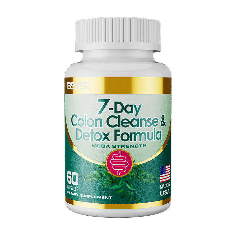 NUTRIVIBE 7-Day Colon Cleanse & Detox Capsules support digestive wellness, promote toxin removal, and enhance gut health naturally