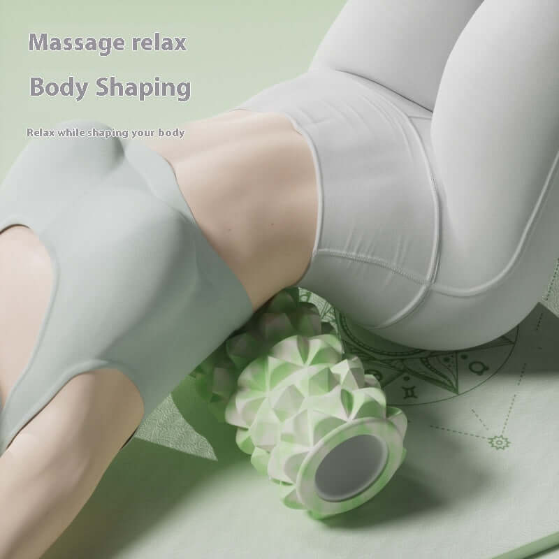 Nutrivibe Color Foam Roller helps relieve muscle tension, improve flexibility, and support deep tissue recovery for post-workout or daily use.