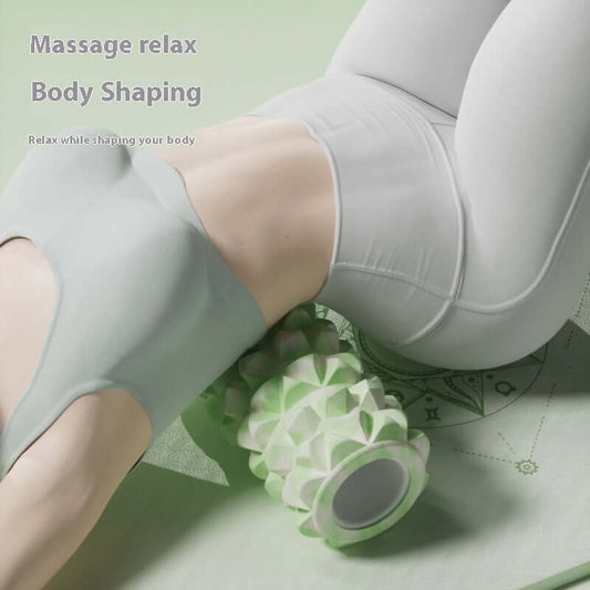 Nutrivibe Color Foam Roller helps relieve muscle tension, improve flexibility, and support deep tissue recovery for post-workout or daily use.