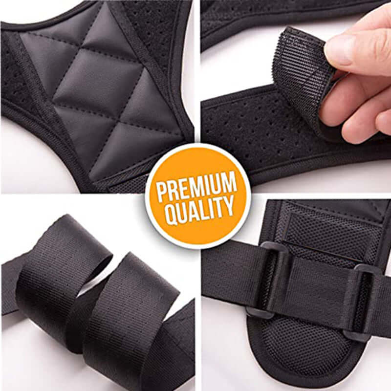 Nutrivibe Invisible Correction Belt improves posture discreetly, supporting spinal alignment and reducing slouching for youth and teens.