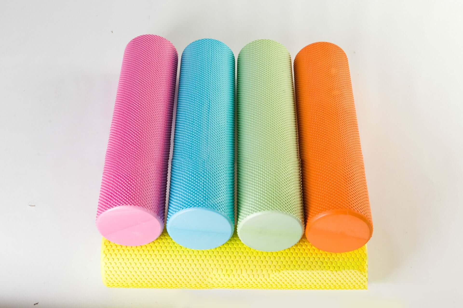 Nutrivibe Hexagonal Foam Roller supports deep muscle relaxation, improves flexibility, and enhances recovery for yoga and fitness enthusiasts.