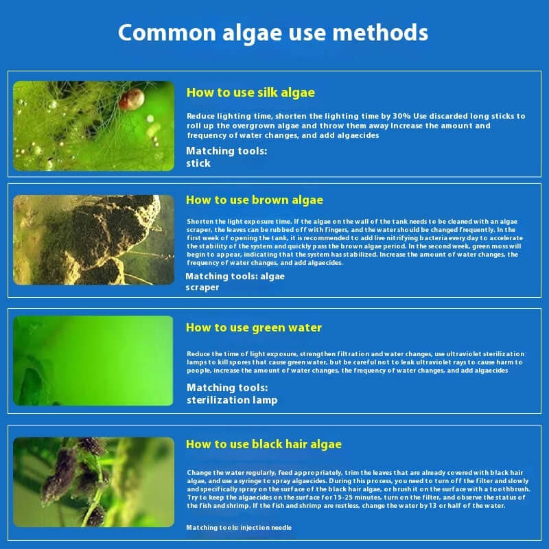 Nutrivibe Fish Tank Algaecide is a safe and effective solution to control algae in aquariums and ponds while maintaining a healthy aquatic environment.