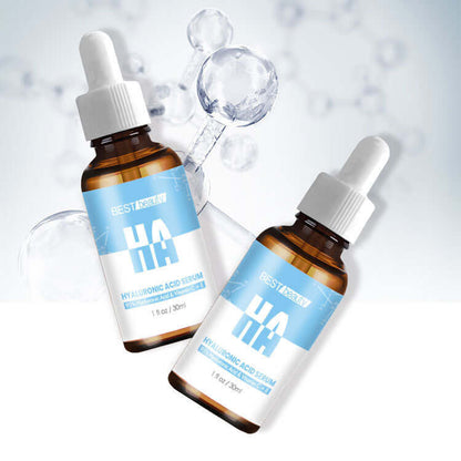 NUTRIVIBE Hyaluronic Acid Solution hydrates and restores skin moisture, supports elasticity, and promotes a healthy, radiant complexion with natural hydration.