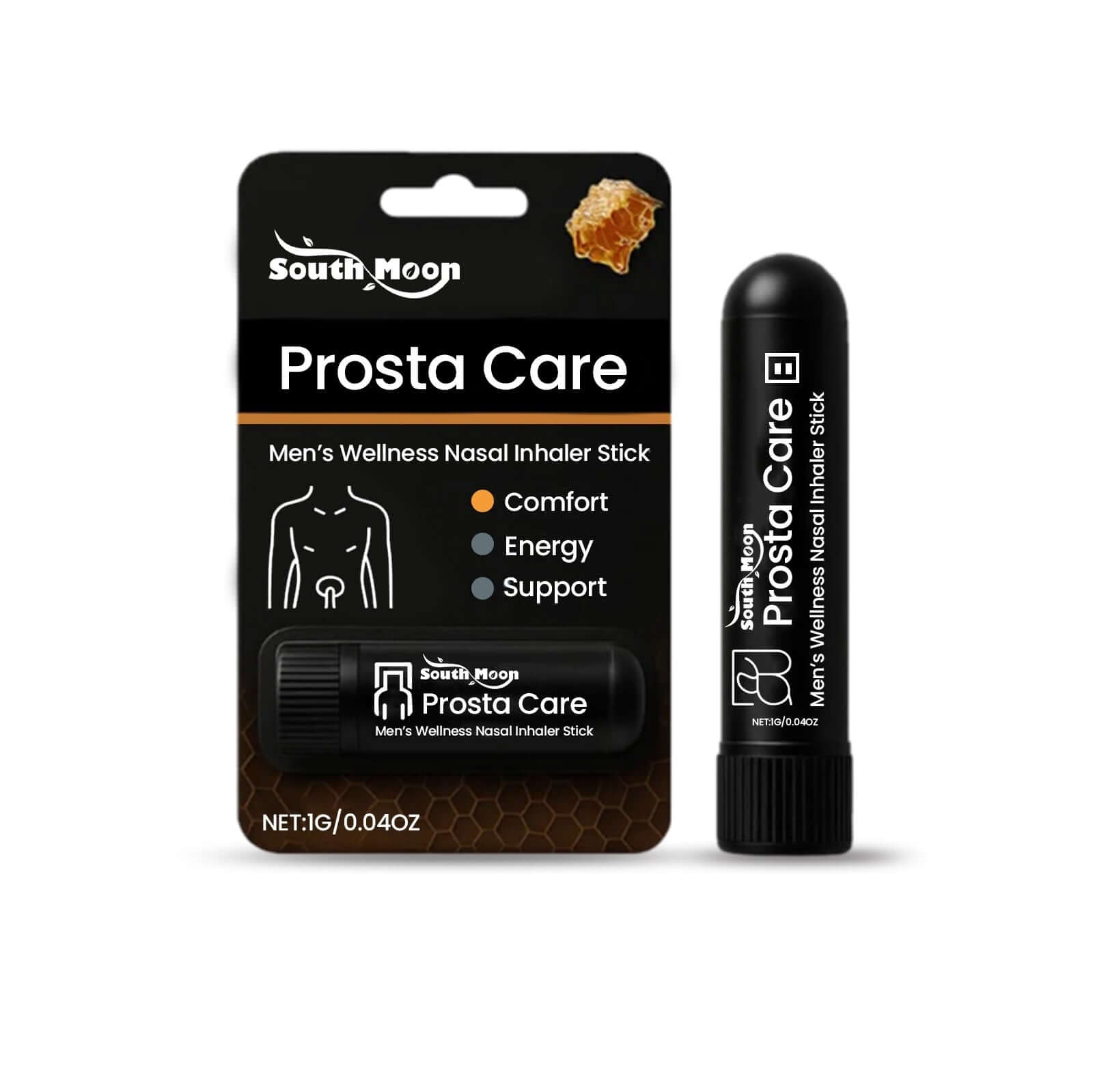NUTRIVIBE Prostate Health Nasal Inhaler supports men’s wellness, eases discomfort, and promotes balance through natural aromatic care.