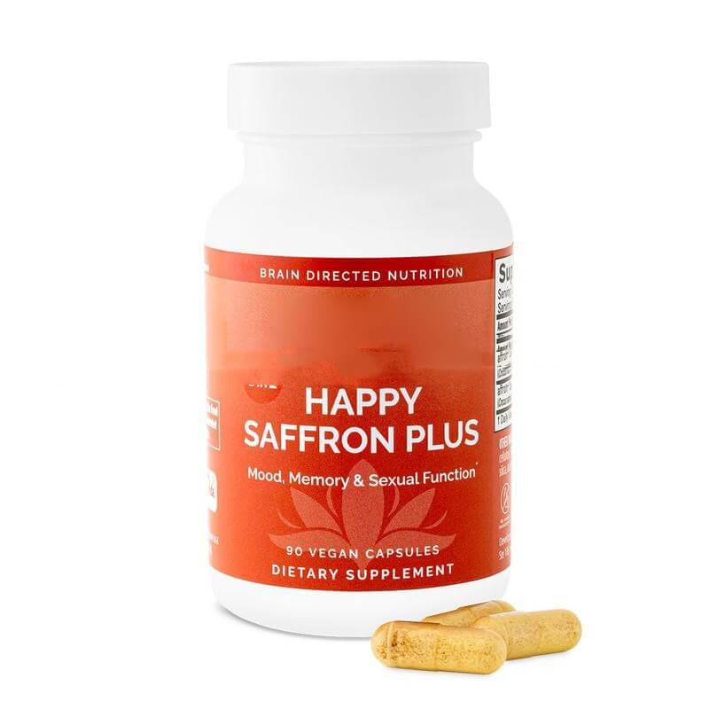 NUTRIVIBE Saffron Capsules support mood, eye health, and overall wellness with natural antioxidant-rich saffron extract.