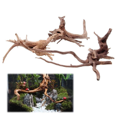 Nutrivibe Sunken Tree Root provides natural-looking landscaping, hiding spots, and aesthetic appeal for aquariums and fish tanks.