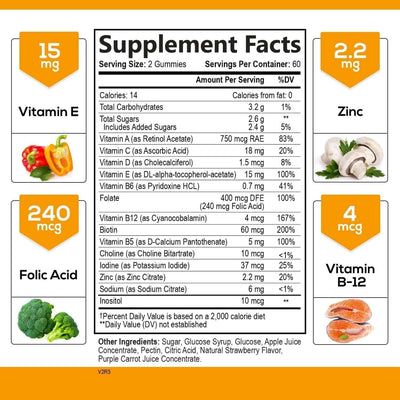 NUTRIVIBE Vitamin Soft Candy Supplements make daily health simple, providing essential vitamins in a tasty, chewable soft candy form.
