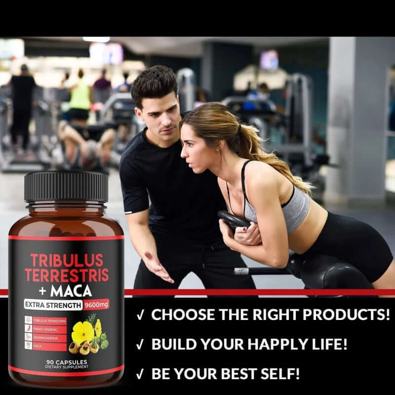 NUTRIVIBE Maca Capsules help boost energy, stamina, and overall wellness with natural daily support for a healthy, active lifestyle.