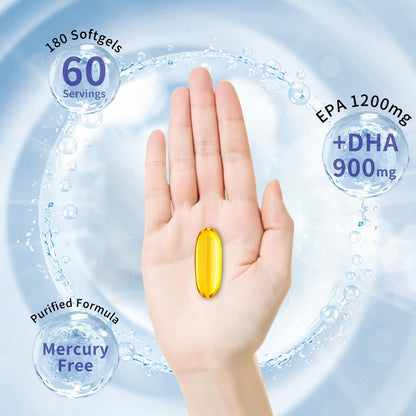 Mason Natural Omega 3 Fish Oil Softgels Dietary Supplement Supports Heart, Eye, Brain And Joint Health