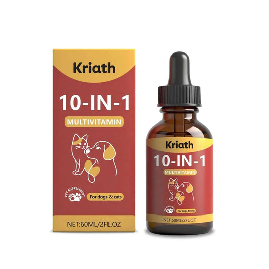 NUTRIVIBE Pet Multivitamin supports your pet’s health with liquid vitamins for energy, immunity & coat care. NUTRIVIBE makes wellness easy for pets.