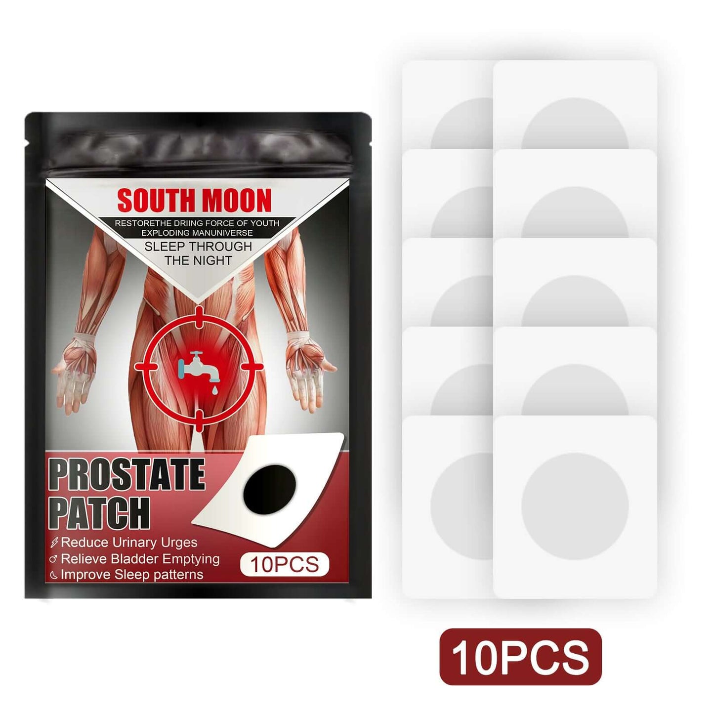 Boost vitality with NUTRIVIBE Men’s Navel Stickers. Supports kidney care, yang strength, and overall male health.
