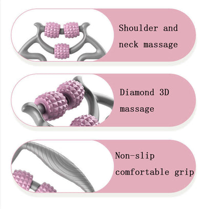 Nutrivibe Muscle Elimination Trainer Roller helps relieve muscle tension, improve flexibility, and enhance recovery for yoga enthusiasts and students.