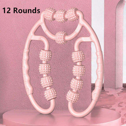 Nutrivibe Muscle Elimination Trainer Roller helps relieve muscle tension, improve flexibility, and enhance recovery for yoga enthusiasts and students.