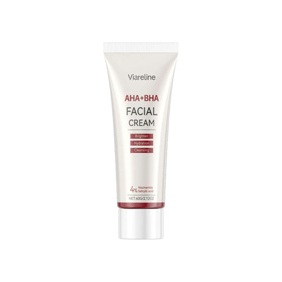 NUTRIVIBE Fruit Acid Salicylic Acid Facial Cleanser gently removes impurities, exfoliates, and unclogs pores for smooth, clear, and refreshed skin daily.