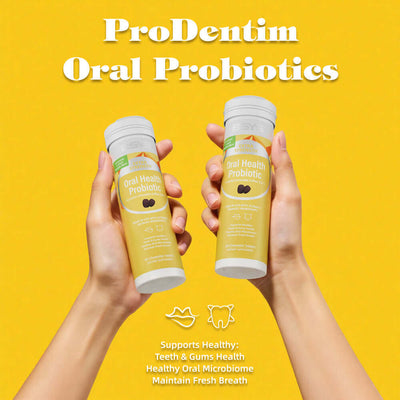 NUTRIVIBE BSYS Coffee Probiotic Chews support oral health, fresh breath, and gum care with a delicious coffee flavor—no chalky aftertaste.