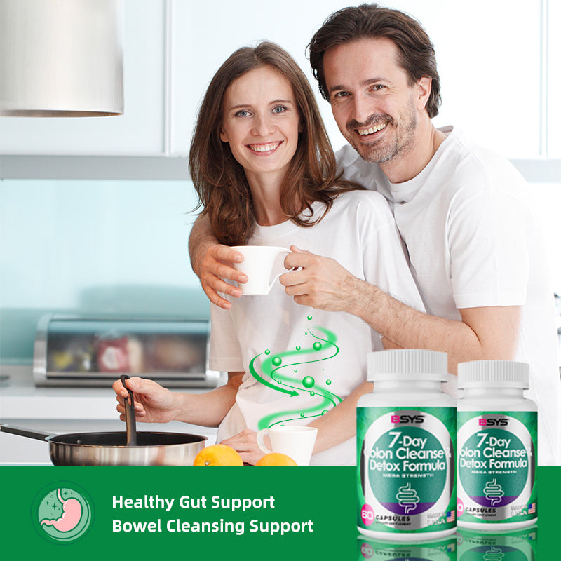 NUTRIVIBE 7-Day Colon Cleanse & Detox Capsules support digestive wellness, promote toxin removal, and enhance gut health naturally