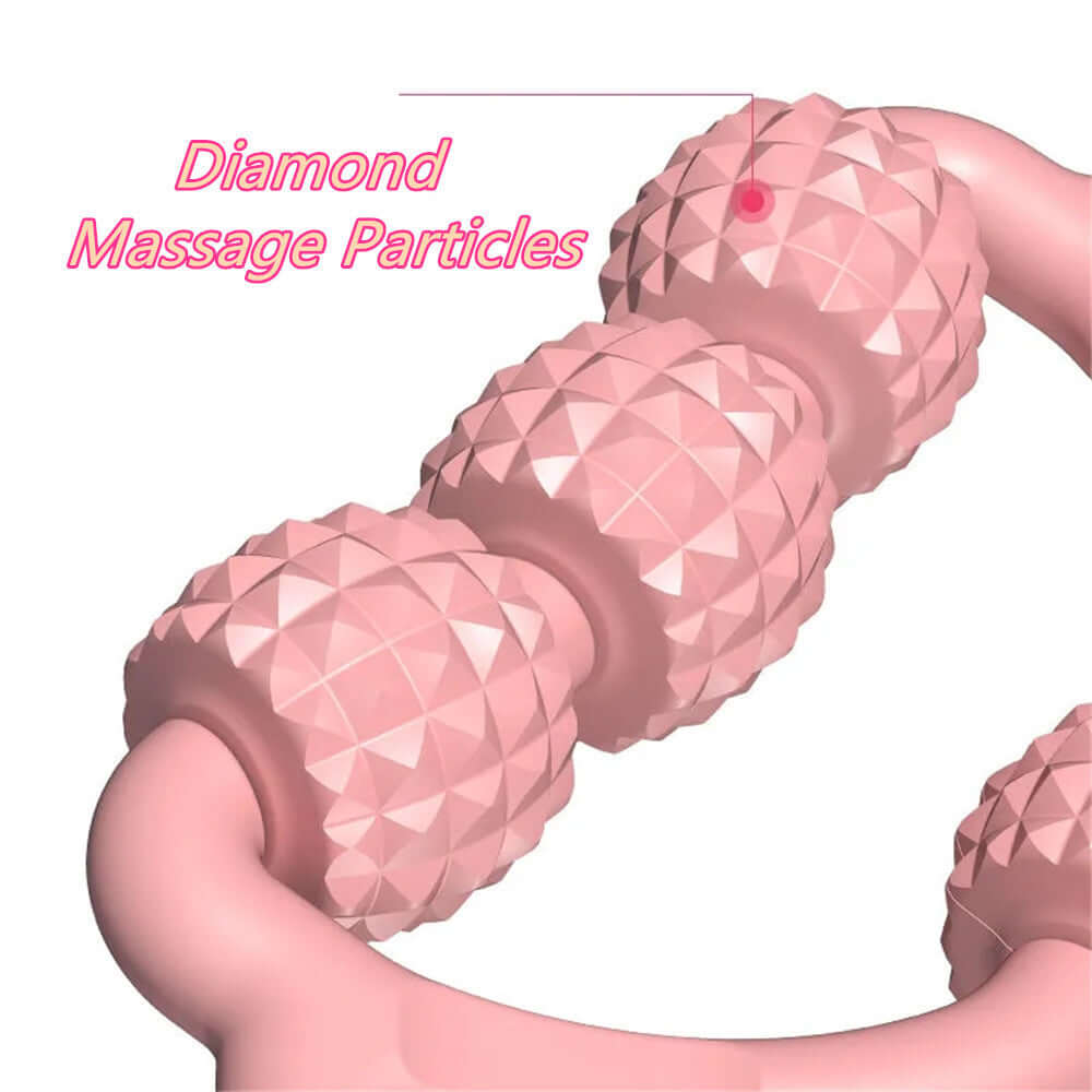 Nutrivibe Muscle Elimination Trainer Roller helps relieve muscle tension, improve flexibility, and enhance recovery for yoga enthusiasts and students.