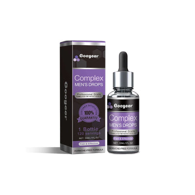 NUTRIVIBE Googeer Complex Men’s Drops support strength, stamina, and energy balance, providing natural daily care for men’s wellness and performance.