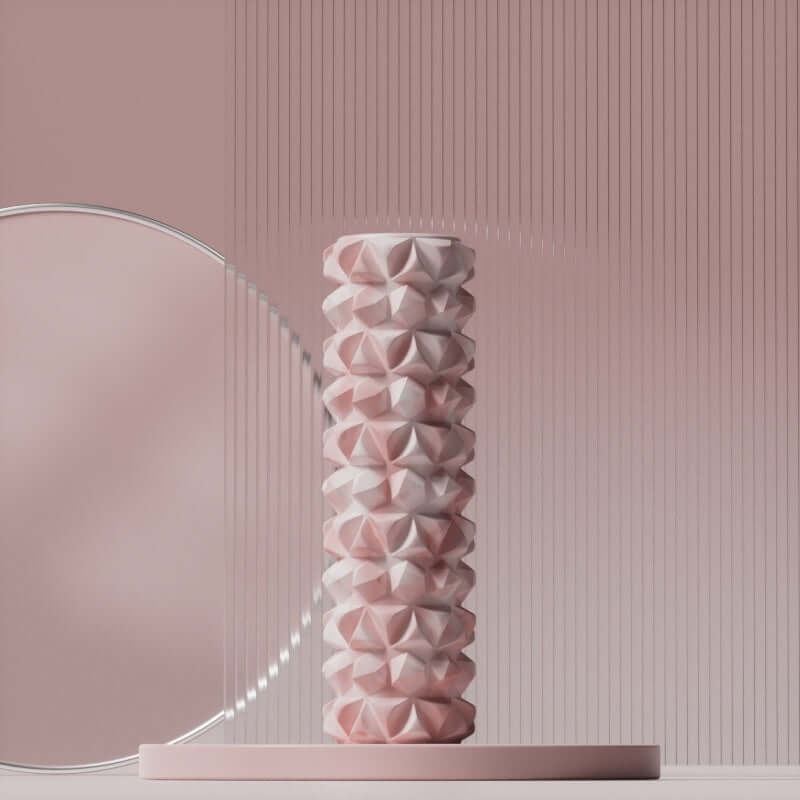 Nutrivibe Color Foam Roller helps relieve muscle tension, improve flexibility, and support deep tissue recovery for post-workout or daily use.