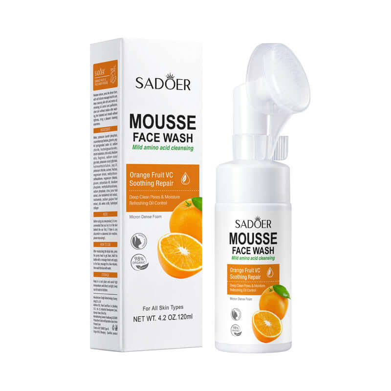 NUTRIVIBE Hyaluronic Acid Amino Acid Cleansing Mousse gently cleanses, hydrates, and refreshes skin while maintaining elasticity and promoting a radiant complexion.