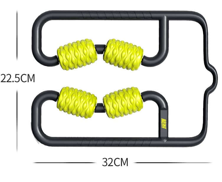 Nutrivibe Foam Muscle Roller relieves muscle tension, improves flexibility, and supports recovery with deep tissue massage therapy.