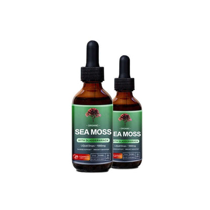 NUTRIVIBE Sea Moss Liquid Drops deliver immune support, digestive health, and natural energy in a fast-absorbing liquid form.