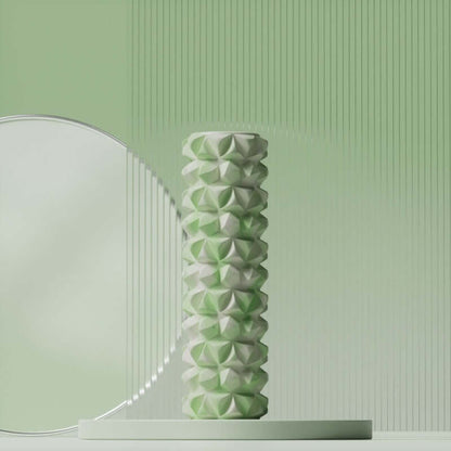 Nutrivibe Color Foam Roller helps relieve muscle tension, improve flexibility, and support deep tissue recovery for post-workout or daily use.