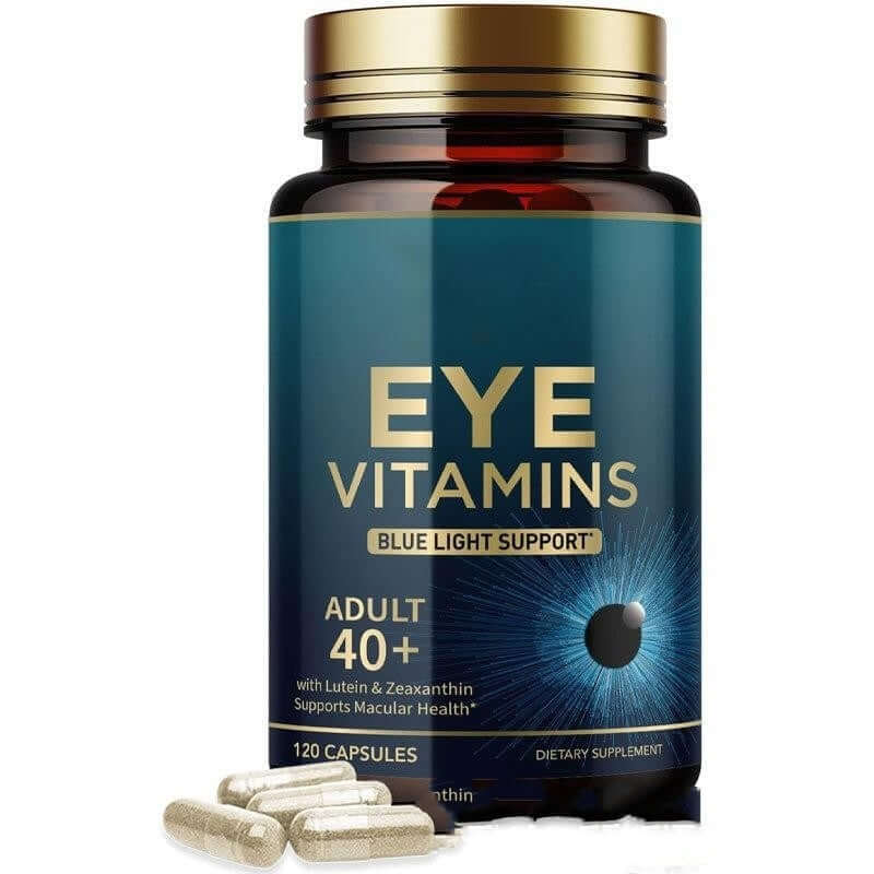 NUTRIVIBE Eye Vitamin Capsules support clear vision, reduce strain, and protect eye health with essential nutrients and antioxidants.