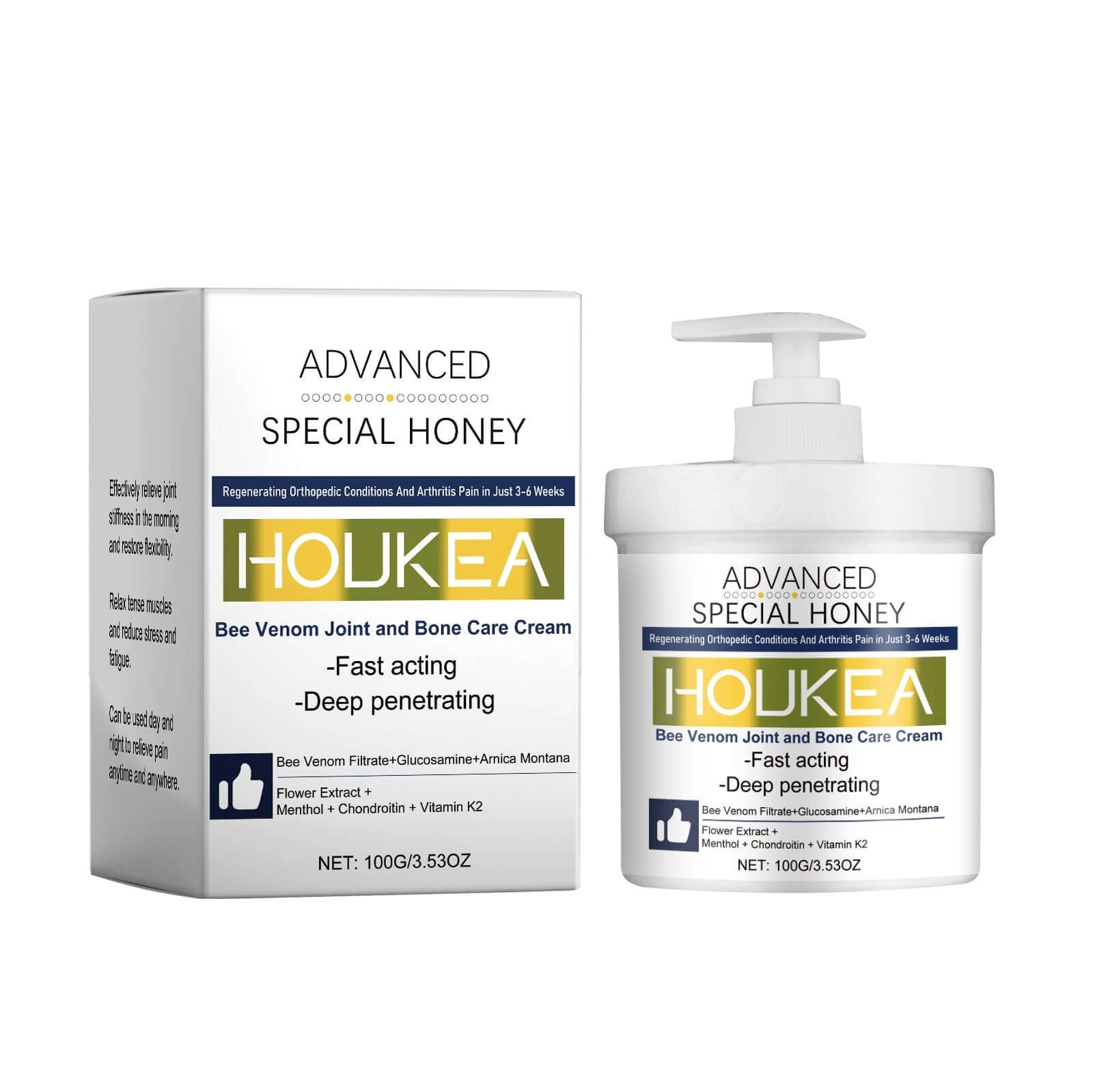 NUTRIVIBE Joint And Bone Care Repair Cream for mobility and comfort with deep skin penetration.