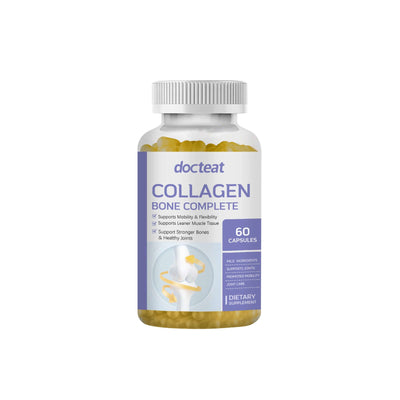 NUTRIVIBE Collagen Capsules support skin, hair, and nails while delivering essential multivitamins for daily wellness.