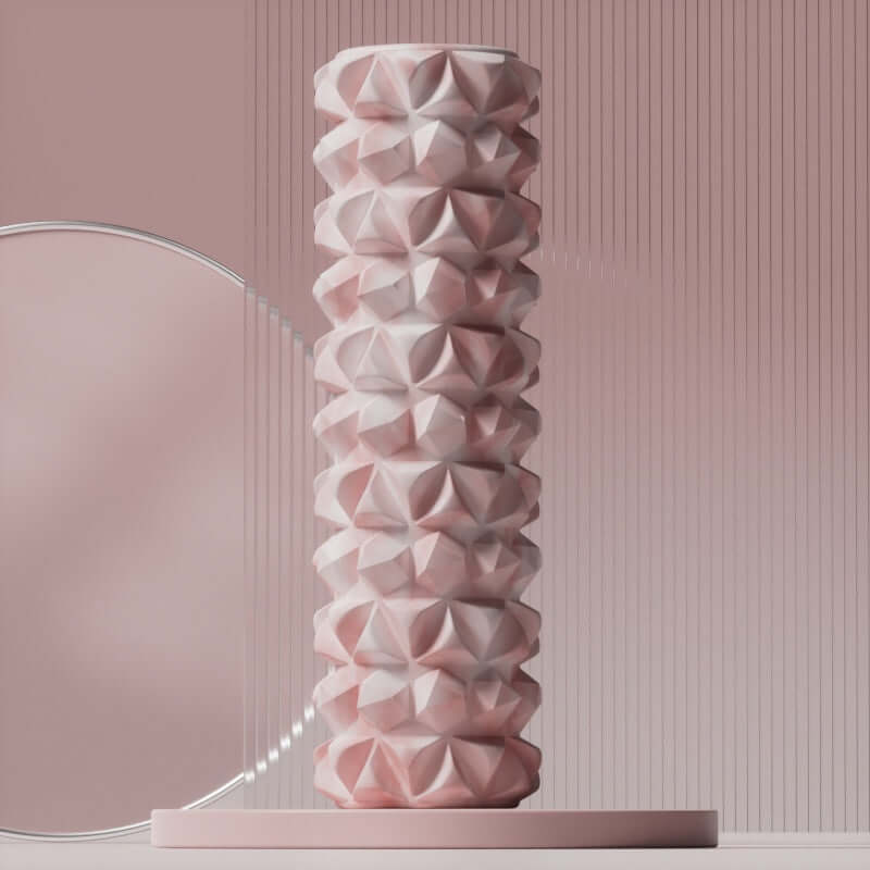 Nutrivibe Color Foam Roller helps relieve muscle tension, improve flexibility, and support deep tissue recovery for post-workout or daily use.