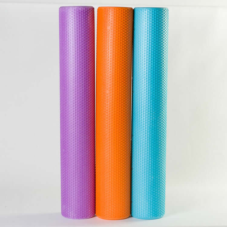 Nutrivibe Hexagonal Foam Roller supports deep muscle relaxation, improves flexibility, and enhances recovery for yoga and fitness enthusiasts.
