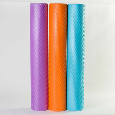 Nutrivibe Hexagonal Foam Roller supports deep muscle relaxation, improves flexibility, and enhances recovery for yoga and fitness enthusiasts.
