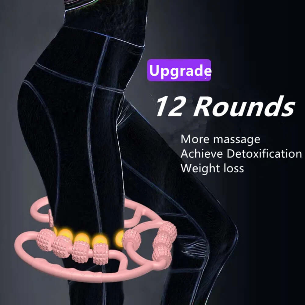 Nutrivibe Muscle Elimination Trainer Roller helps relieve muscle tension, improve flexibility, and enhance recovery for yoga enthusiasts and students.