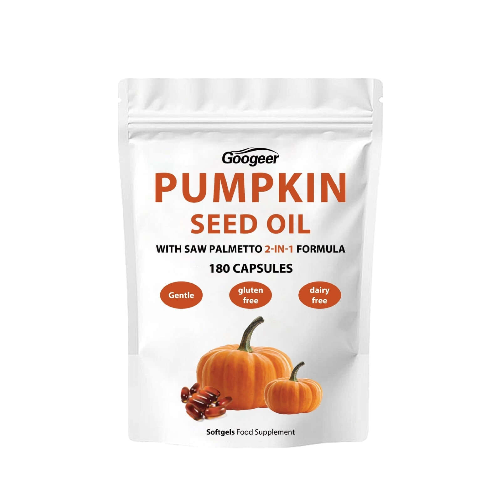 NUTRIVIBE Pumpkin Seed Oil Soft Capsules support bladder function, promote balance, and enhance overall urinary health naturally.