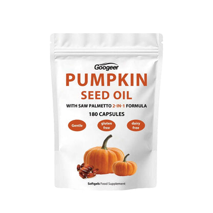 NUTRIVIBE Pumpkin Seed Oil Soft Capsules support bladder function, promote balance, and enhance overall urinary health naturally.