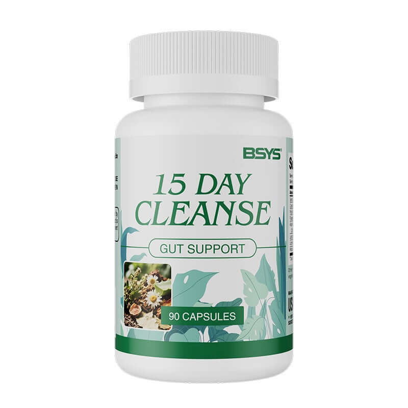 NUTRIVIBE BSYS Intestinal Cleanse Capsules support gut health, promote regular bowel movements, and aid daily digestive detox.