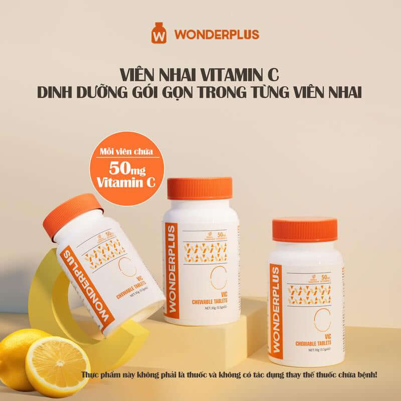 NUTRIVIBE Vitamin C Chewable Tablets provide antioxidant support, boost immunity, and promote overall wellness with convenient daily supplementation.