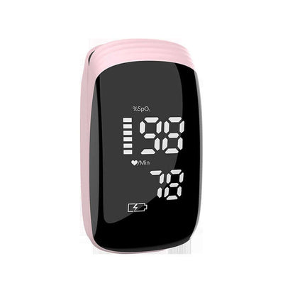 Nutrivibe Rechargeable Finger Clip Pulse Oximeter provides fast and accurate measurement of blood oxygen levels and heart rate, suitable for home or clinical use.