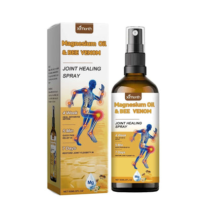 NUTRIVIBE Joint Care Spray for pain relief and joint support, featuring easy application and quick action.