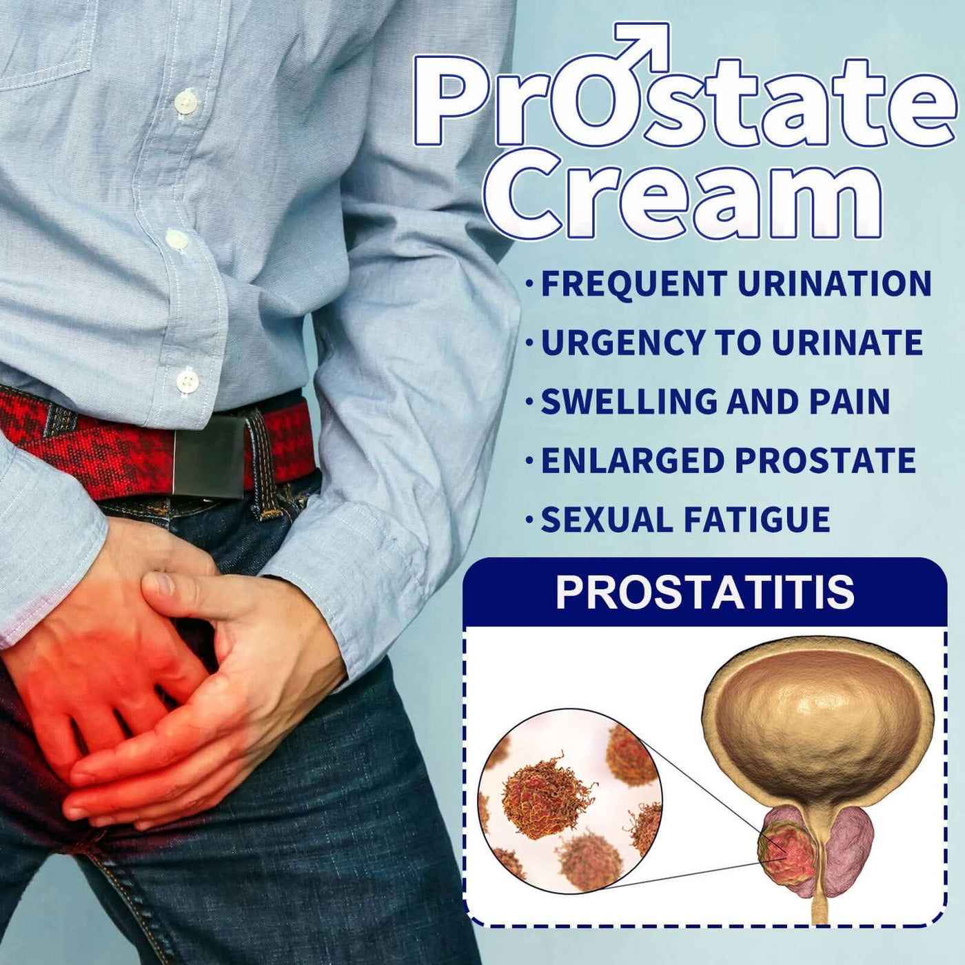 NUTRIVIBE Men’s Care Cream supports prostate comfort, strengthens kidney health, and enhances vitality with natural care.