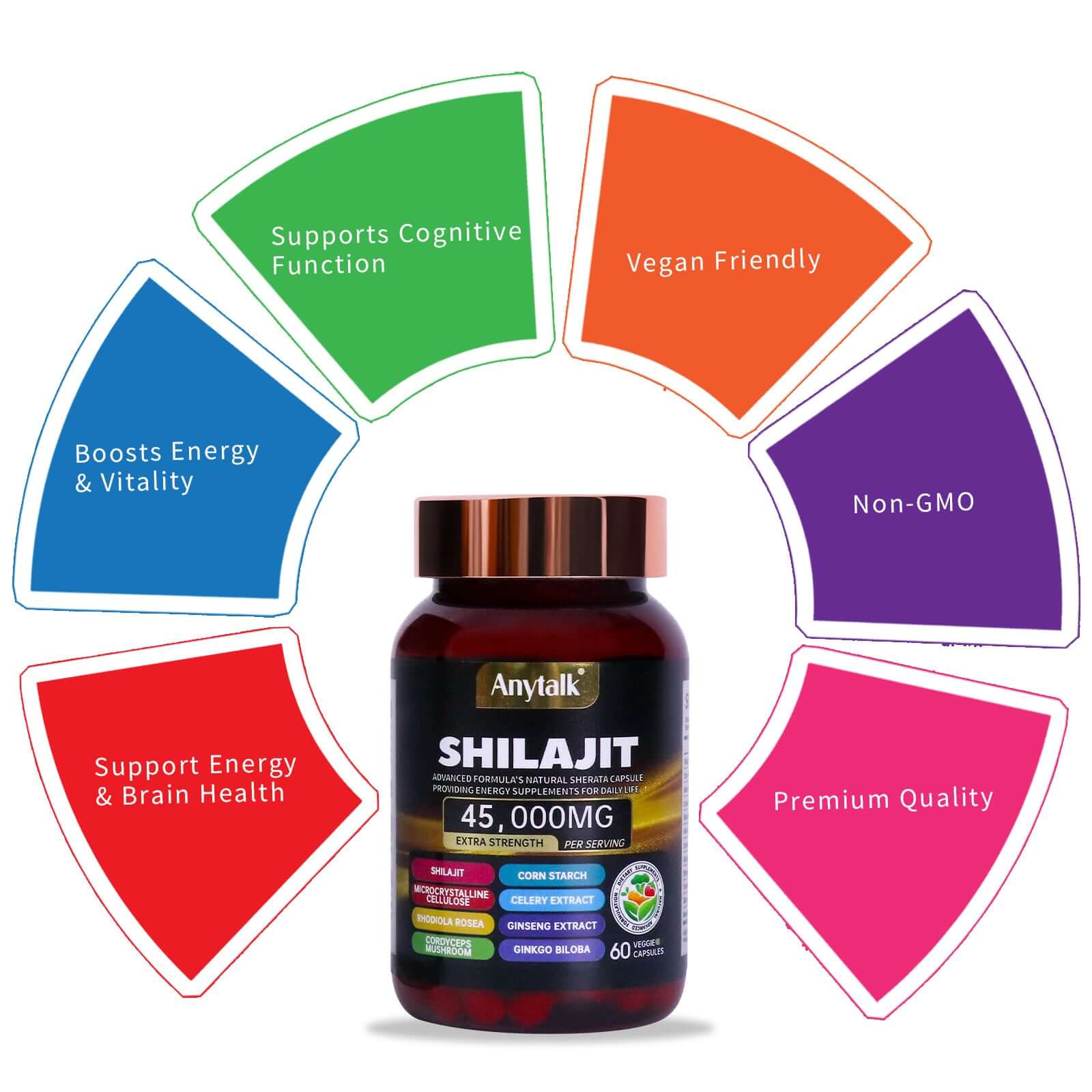 NUTRIVIBE Xilaizhi Capsules 750mg support wellness, energy, and daily vitality with natural herbal balance in 60 easy capsules.