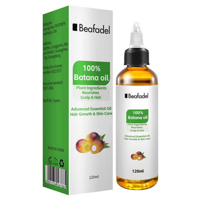 Nutrivibe Batana Oil 120ml nourishes hair, supports growth, restores shine, and promotes scalp health naturally.
